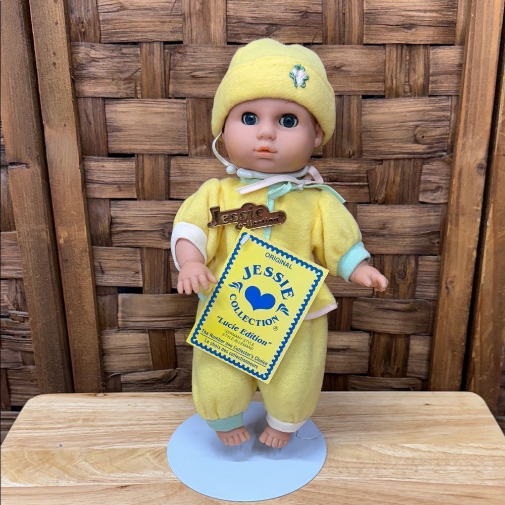 Jessie Collectibles Baby Doll in Yellow Outfit